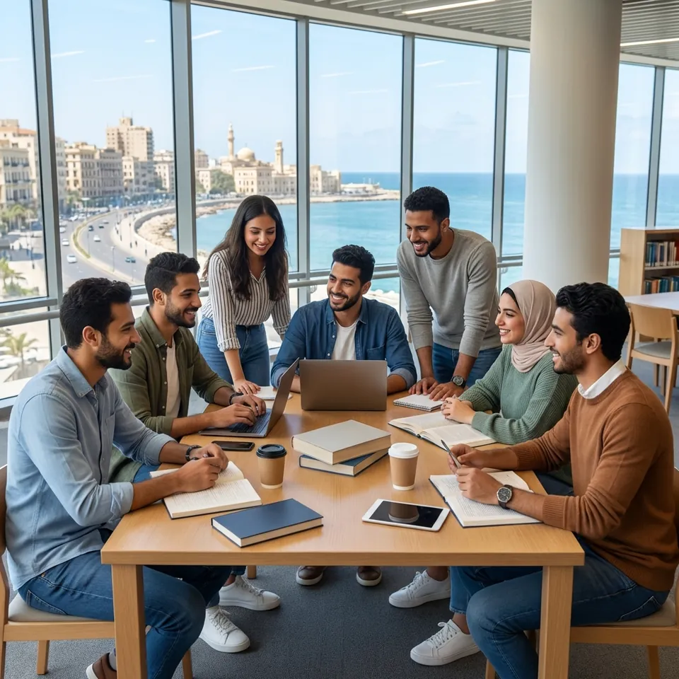 Students in Alexandria